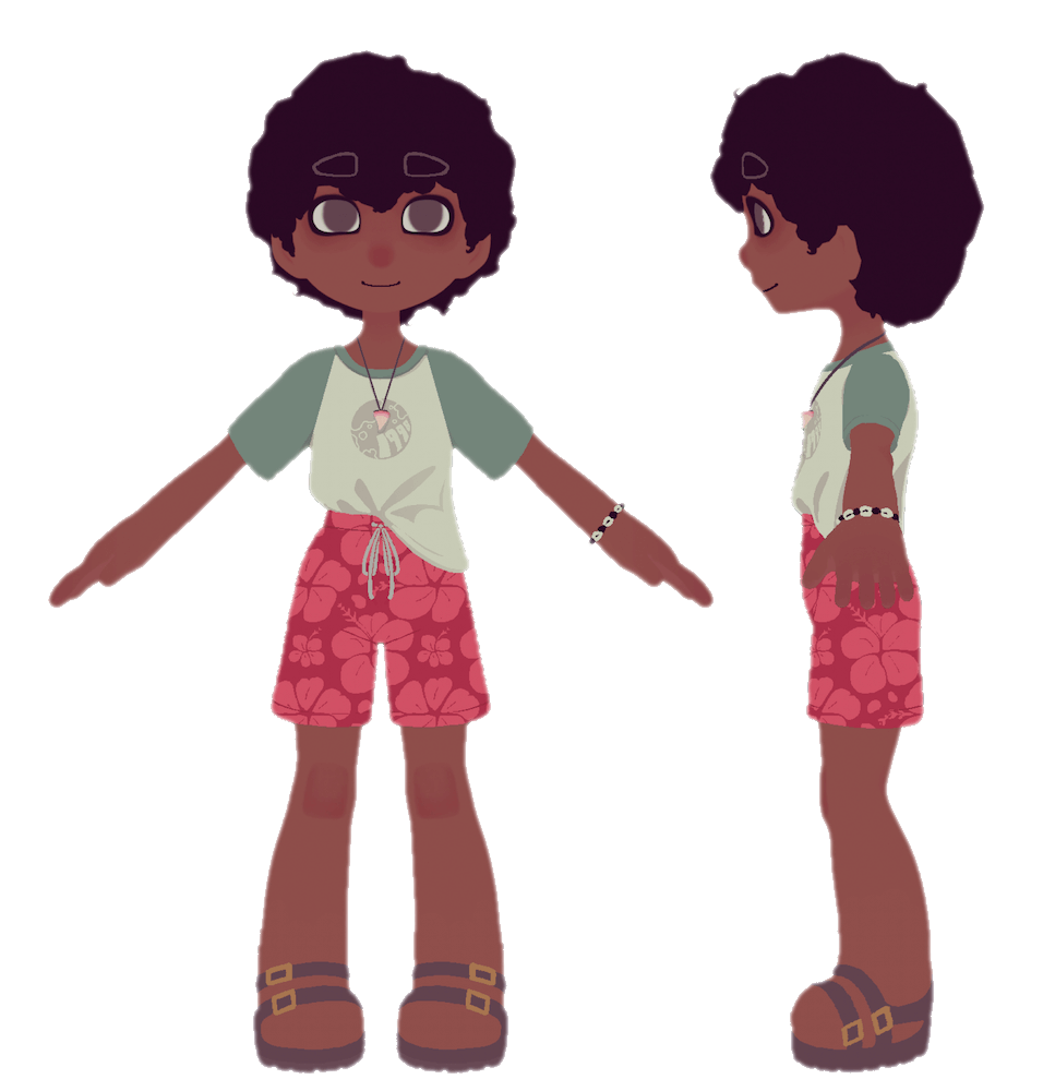 Summer outfit design for Billy from 'Our Next Big Adventure'