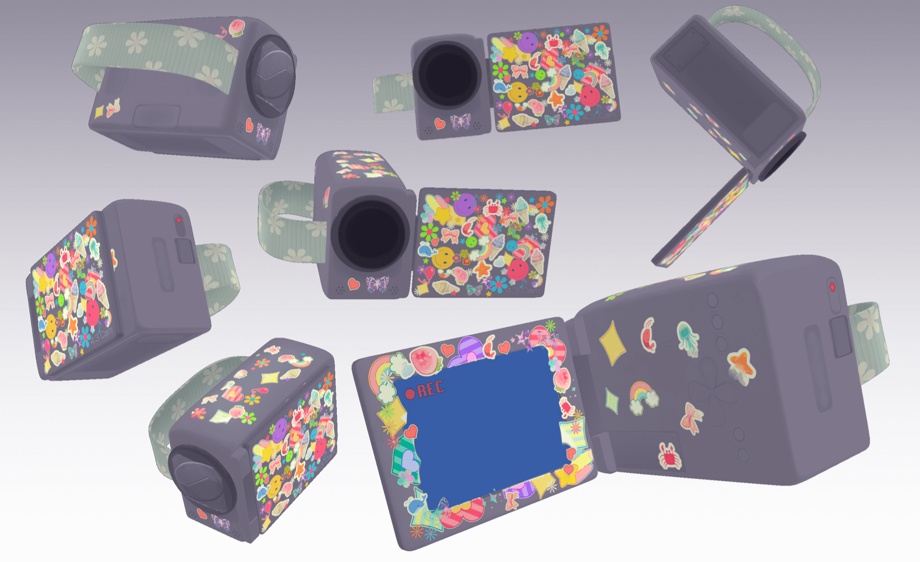 3D model, Daisy's camcorder from 'Last Summer'